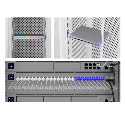 UBIQUITI USW-Pro-Max-24-PoE (400W) Pro Max 24 PoE Layer 3 Etherlighting PoE Switch Capable Of High-Power PoE++ Output, 2.5 GbE