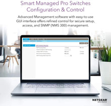 Kép betöltése a galériamegjelenítőbe: NETGEAR GS108T 8-Port Gigabit Ethernet Smart Managed Pro Switch Desktop
