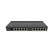 Ladda upp bild till gallerivisning, Mikrotik RB4011iGS+RM Powerful 10xGigabit Port Router with a Quad-Core 1.4Ghz CPU, 1GB RAM, SFP+10Gbps Cage with Rack Ears
