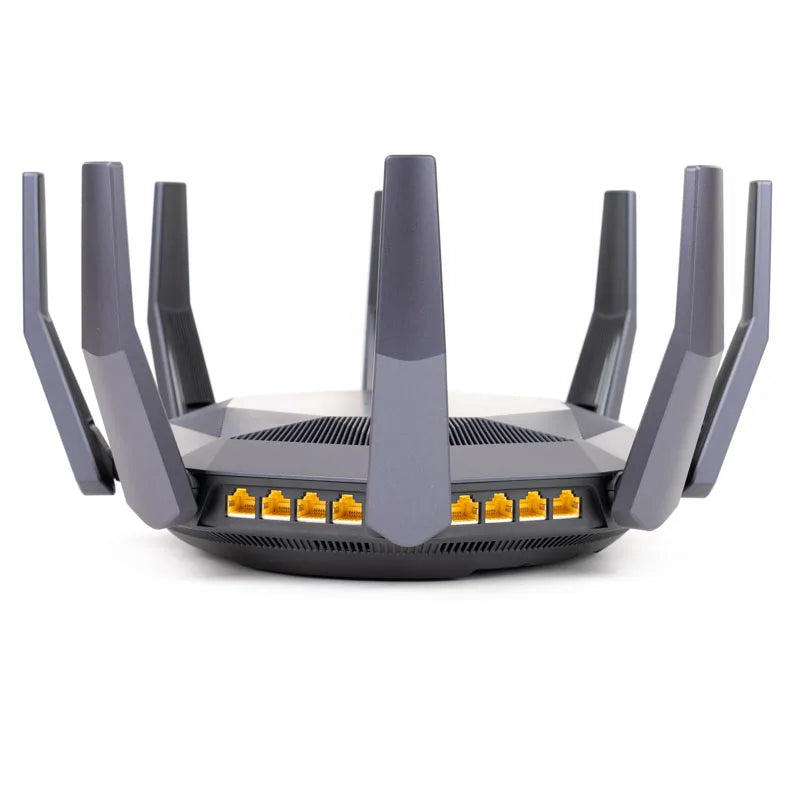 ASUS RT-AX89X AX6000 6Gbps Dual Band WiFi 6 Router, 12-Stream 6000Mbps Wi-Fi Speed, Dual 10G Ports, MU-MIMO, OFDMA, AiProtection