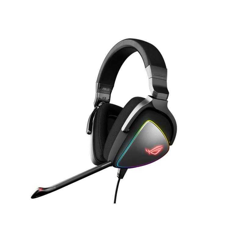 ASUS ROG Delta USB-C Gaming Headset For PC, Playstation 4, TeamSpeak And Discord With Hi-Res ESS Quad-DAC, Digital Microphone