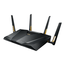 Afbeelding in Gallery-weergave laden, ASUS RT-AX88U Gaming Router Wi-Fi 6 802.11ax 4x4 Up to 6000Mbps AX6000 MU-MIMO &amp;OFDMA 2.4GHz/5GHz WiFi 4 Antennas+8 Lan 1000Mbps
