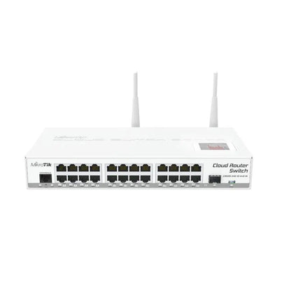 MikroTik CRS125-24G-1S-2HnD-IN Cloud Router Gigabit Switch, Fully Manageable Layer 3, 24x 10/100/1000Mbps