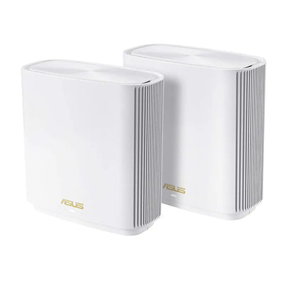 ASUS ZenWiFi XT8 1-2 Packs Whole-Home Tri-Band Mesh WiFi 6 System Coverage up to 5,500sq.ft or 6+Rooms, 6.6Gbps WiFi Router