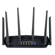 Carica l&#39;immagine nel visualizzatore di Gallery, ASUS TUF-AX5400 AX5400 TUF Gaming Dual Band WiFi 6 Gaming Router With Dedicated Gaming Port, 3 Steps Port Forwarding AiMesh Wifi
