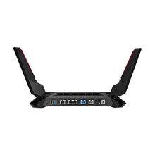Afbeelding in Gallery-weergave laden, ASUS GT-AX6000 ROG Rapture Gaming WiFi Router AiMesh Router Dual-Band Wi-Fi 6 802.11AX 6000 Mbps WAN/LAN Dual 2.5G Network Ports
