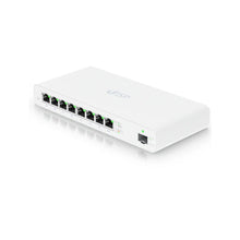 将图片加载到图库查看器，UBIQUITI UISP-R UISP Router Gigabit PoE router for MicroPoP applications, 8xGbE RJ45 ports with 27V passive PoE, 1G SFP port
