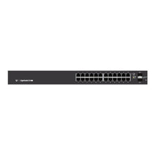 Load image into Gallery viewer, Ubiquiti Networks ES-24-LITE Edge Switch 24 Gigabit RJ45 Ports, Mounts, DC Power
