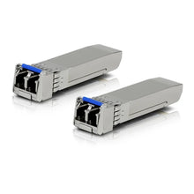 Load image into Gallery viewer, UBIQUITI UF-SM-10G SFP+ Modules and Cabling For 10KM, 10 Gbps, UFiber Modules And LC Single-Mode Fiber Cabling 2 Packs
