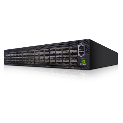 NVIDIA Mellanox MSN4600-CS2FC Spectrum-3 100GbE 2U Open Ethernet Switch Cumulus Linux System 64x200GbE QSFP28