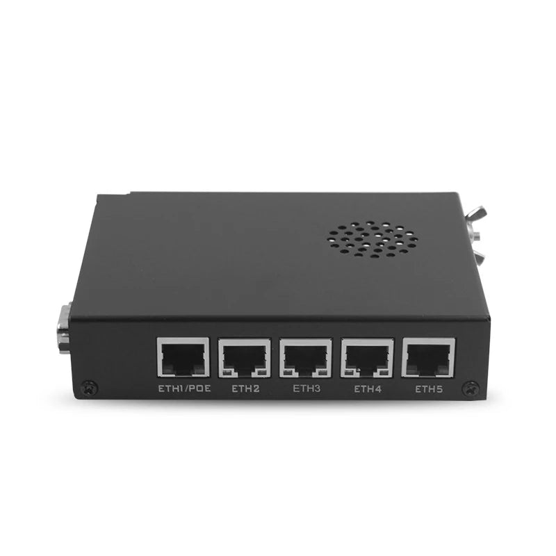 MikroTik RB450Gx4 Router Four Core 716MHz CPU 1GB RAM 5xGigabit Ethernet PoE Out On Port #5 RouterOS L5