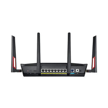 Lade das Bild in den Galerie-Viewer, ASUS RT-AC88U AC3100 TOP 5 Best Gaming 4K Router VPN Client 802.11ac 3167Mbps MU-MIMO 2.4 GHz/5 GHz 8x1000Mbps
