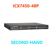 Загрузить изображение в средство просмотра галереи, RUCKUS BROCADE ICX7450-48P Switches Layer 3 Mid-Range Access 48 Ports 1G PoE Switch L3 Routing 48x10/100/1000Mbps BGP OSPF
