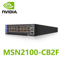 Carica l&#39;immagine nel visualizzatore di Gallery, NVIDIA Mellanox MSN2100-CB2F Spectrum 100GbE 1U Open Ethernet Switch
