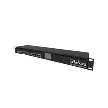 Cargar imagen en el visor de la galería, Mikrotik RB3011UIAS-RM Router RouterBOARD 10xGigabit Ethernet, USB 3.0, LCD, RB3011 10x10/100/1000 Puertos Ethernet 
