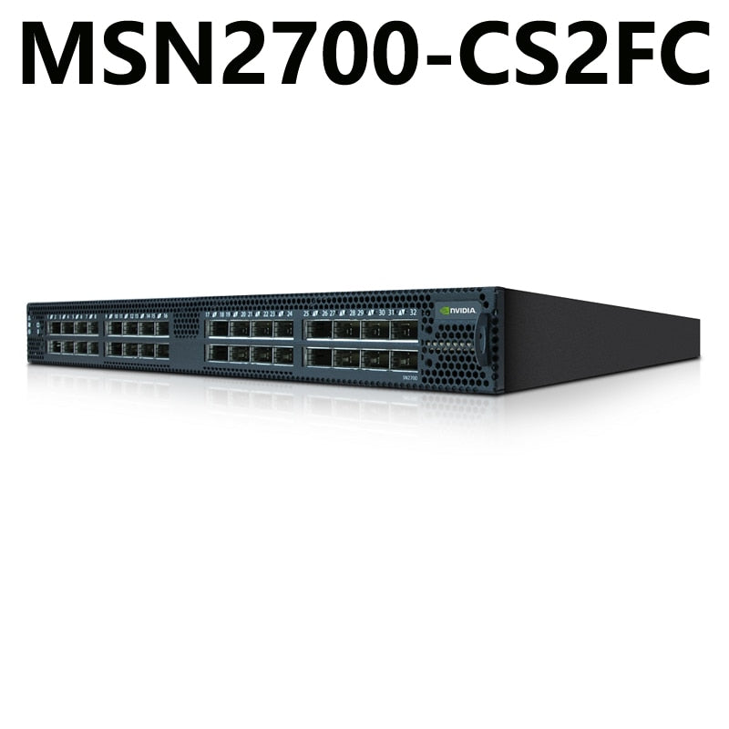 NVIDIA Mellanox MSN2700-CS2FC Spectrum 100GbE 1U Conmutador Ethernet abierto 32 postes de 100GbE 
