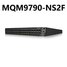 Kép betöltése a galériamegjelenítőbe: NVIDIA Mellanox MQM9790-NS2F Quantum 2 NDR InfiniBand Switch
