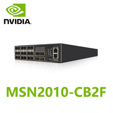 Load image into Gallery viewer, NVIDIA Mellanox MSN2010-CB2F Spectrum 25GbE/100GbE 1U Open Ethernet Switch
