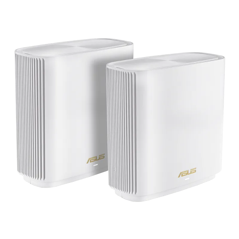 ASUS ZenWiFi XT9 1-2 Packs Whole-Home Tri-Band Mesh WiFi 6 Router System, Coverage up to 5,700sq.ft 6+Rooms, 7.8Gbps Wi-Fi Router
