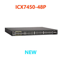 Загрузить изображение в средство просмотра галереи, RUCKUS BROCADE ICX7450-48P Switches Layer 3 Mid-Range Access 48 Ports 1G PoE Switch L3 Routing 48x10/100/1000Mbps BGP OSPF
