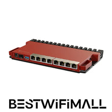 Indlæs billede til gallerivisning MikroTik L009UiGS-RM Router, A Powerful Dual-Core ARM CPU, With PoE, 2.5G SFP Port, With 1U Rackmount Accessories
