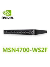 Indlæs billede til gallerivisning NVIDIA Mellanox MSN4700-WS2F Spectrum-3 400GbE 1U Open Ethernet Switch Onyx System 32x400GbE QSFPDD
