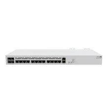 Load image into Gallery viewer, Mikrotik CCR2116-12G-4S+ Router 16-core ARM CPU based CCR 36- core CCR, 6x faster BGP performance. Includes an M.2 PCIe slot

