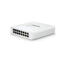 Load image into Gallery viewer, UBIQUITI USW-Lite-16-PoE, 8 Ports PoE Switch, Layer 2 Switch, 8x1GbE PoE+ RJ45 ports, 8x1GbE RJ45 ports, 45W PoE Switch supply
