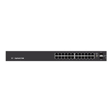 Load image into Gallery viewer, Ubiquiti Networks ES-24-LITE Edge Switch 24 Gigabit RJ45 Ports, Mounts, DC Power
