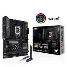 Load image into Gallery viewer, ASUS TUF GAMING Z790-PLUS WiFi LGA 1700 Intel12Th&amp;13Th Gen ATX Gaming Motherboard PCIe 5.0 DDR5 4xM.2 Slots 16+1 DrMOS WiFi 6
