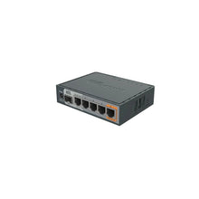Ladda upp bild till gallerivisning, MikroTik RB760iGS hEX S ROS Gigabit Ethernet Router with 1xSFP Port, 5x10/100/1000Mbps Ports,
