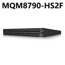 Carica l&#39;immagine nel visualizzatore di Gallery, NVIDIA Mellanox MQM8790-HS2F Quantum HDR InfiniBand Switch 40xHDR 200Gb/s Ports in 1U Switch 16Tb/s Aggregate Switch Throughput
