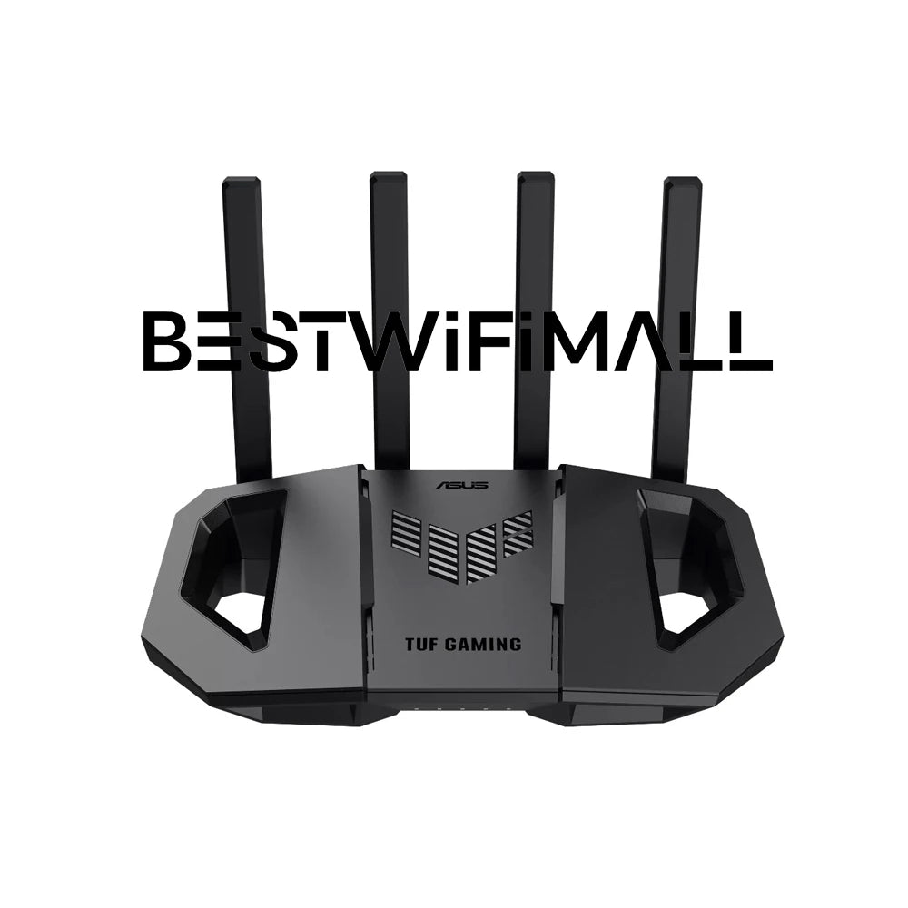 ASUS TUF-BE3600 TUF Gaming BE3600 Dual Band WiFi 7 Gaming Router, Equipped With Powerful Broadcom SoC, AiMesh For Mesh WiFi