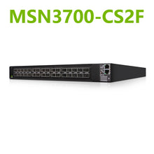 Загрузить изображение в средство просмотра галереи, NVIDIA Mellanox MSN3700-CS2F Onyx System Spectrum-2 100GbE 1U Открытый Ethernet-коммутатор 32x100GbE QSFP28 
