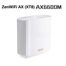 将图片加载到图库查看器，ASUS ZenWiFi XT8 1-2 Packs Whole-Home Tri-Band Mesh WiFi 6 System Coverage up to 5,500sq.ft or 6+Rooms, 6.6Gbps WiFi Router
