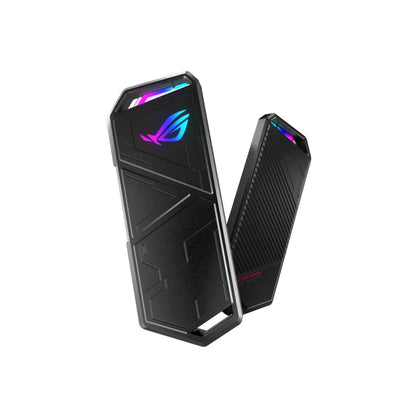 ASUS ROG STRIX ARION External Hard Disk M.2 NVMe SSD Enclosure USB3.2 GEN2 Type-C, Fits PCIe 2280/2260/2242/2230 M/M+B Key