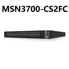 Lataa kuva Galleria-katseluun, NVIDIA Mellanox MSN3700-CS2FC Spectrum-2 100GbE 1U Open Ethernet Switch Cumulus Linux System 32x100GbE QSFP28
