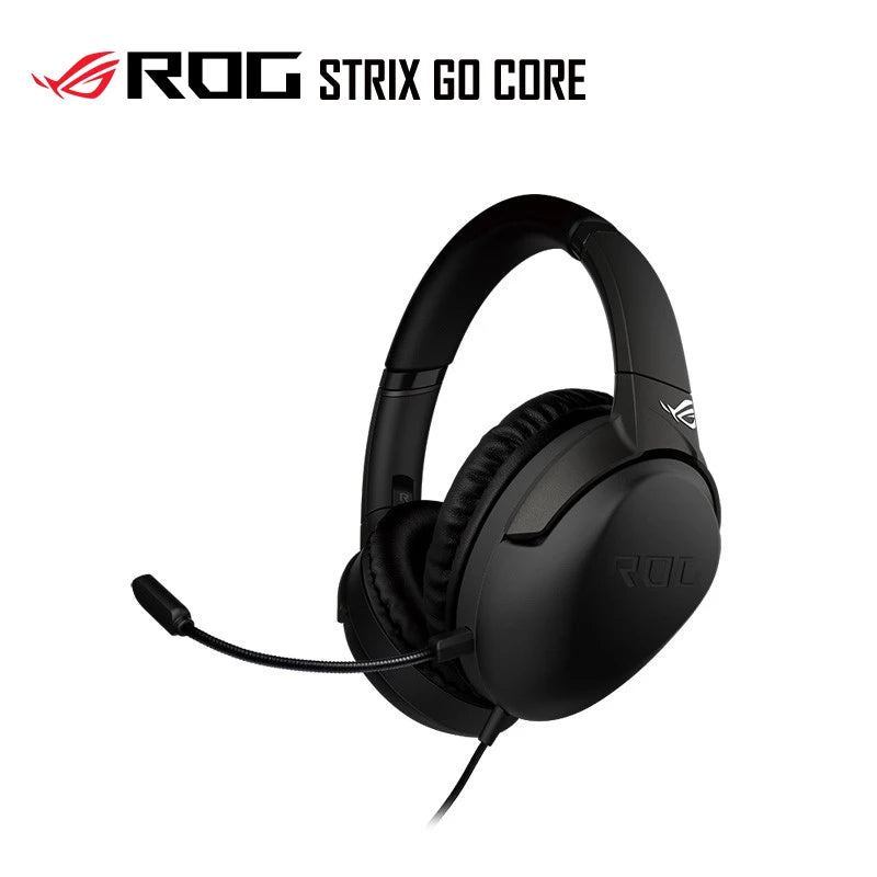 ASUS ROG STRIX GO CORE Gaming Headset Delivers Immersive Gaming Audio And Incredible Comfort And Supports PC, PS5, Xbox One