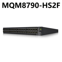 Load image into Gallery viewer, NVIDIA Mellanox MQM8790-HS2F Quantum HDR InfiniBand Switch 40xHDR 200Gb/s Ports in 1U Switch 16Tb/s Aggregate Switch Throughput
