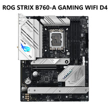 Load image into Gallery viewer, ASUS ROG STRIX B760-A GAMING WiFi D4 Motherboard For Intel CPU PCIe 5.0 Bandwidth For Graphics Cards WiFi 6E USB3.2 GEN 2X2
