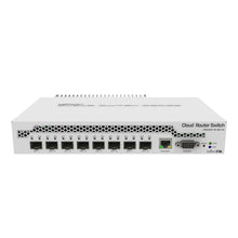 Carregar imagem no visualizador da galeria, Mikrotik CRS309-1G-8S+IN Desktop Switch with 1xGigabit Ethernet port and 8xSFP+10Gbps ports, switching capacity of 162 Gbps
