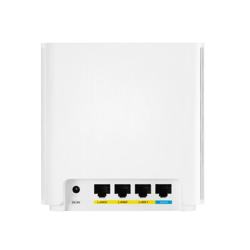 ASUS ZenWiFi AX XD6 (W-2-PK) AX5400, 2.4&5GHz OFDMA Whole-Home AiMesh WiFi 6 Router System Coverage 5,400Sq.ft 5.4Gbps Mesh Wi-F