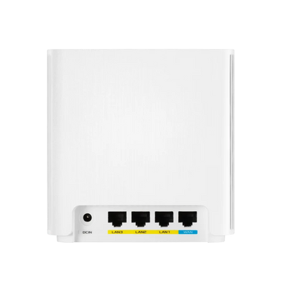 ASUS ZenWiFi AX XD6 (W-2-PK) AX5400, 2.4&5GHz OFDMA Whole-Home AiMesh WiFi 6 Router System Coverage 5,400Sq.ft 5.4Gbps Mesh Wi-F