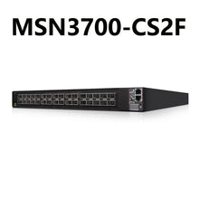 Indlæs billede til gallerivisning NVIDIA Mellanox MSN3700-CS2F Onyx System Spectrum-2 100GbE 1U Open Ethernet Switch 32x100GbE QSFP28

