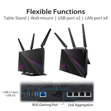 Indlæs billede til gallerivisning ASUS ROG Gaming WiFi Router GT-AC2900 Used AC2900 Dual Band Rapture NVIDIA GeForce NOW,AiMesh For Whole-home Wi-Fi  AiProtection
