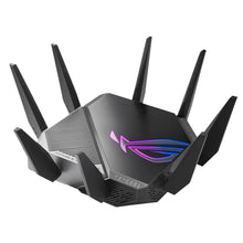 Carica l&#39;immagine nel visualizzatore di Gallery, ASUS GT-AXE11000 ROG Rapture Tri-Band WiFi 6E 802.11AX Gaming Router New 6GHz Band, 2.5G WAN/LAN Port, PS5 Compatible VPN Fusion
