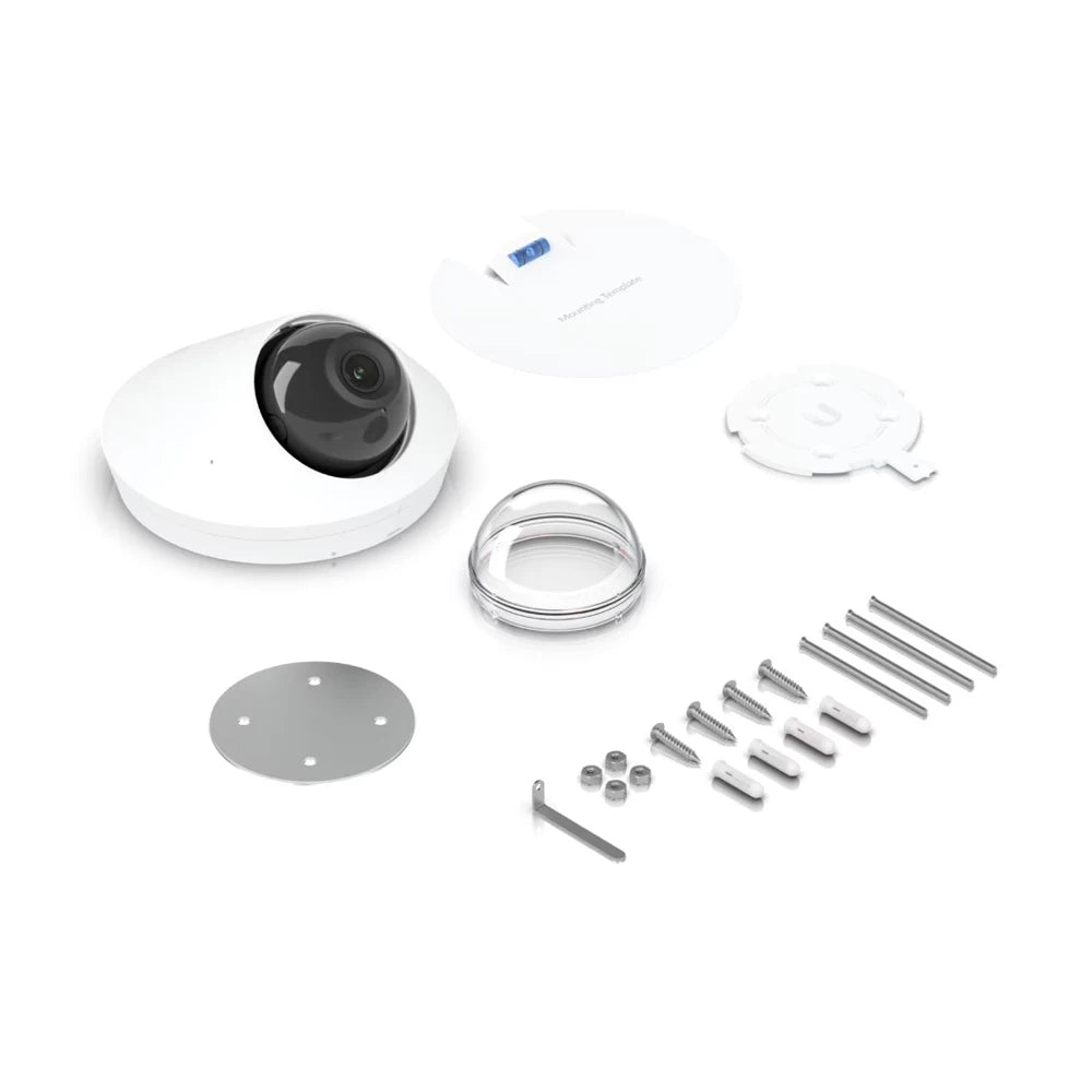 UBIQUITI UVC-G4-Dome Camera G4 Dome High-Resolution PoE Camera Designed For Overhead And Wide-Area Surveillance 2K (4MP) Video