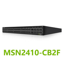 Загрузить изображение в средство просмотра галереи, Коммутатор NVIDIA Mellanox MSN2410-CB2F Spectrum 25GbE/100GbE 1U с открытым Ethernet 
