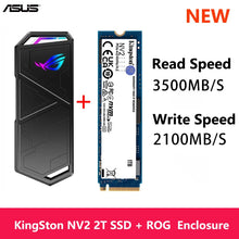 이미지를 갤러리 뷰어에 로드 , ASUS ROG STRIX ARION External Hard Disk M.2 NVMe SSD Enclosure USB3.2 GEN2 Type-C, Fits PCIe 2280/2260/2242/2230 M/M+B Key
