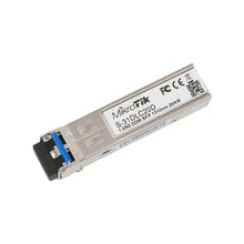 Load image into Gallery viewer, MikroTik S-31DLC20D SFP 1.25G Module 20KM Single Mode 1310nm Dual LC Connector, 20 Kilometer Single Mode Fiber Connections 1 PCS
